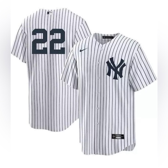 Nike Authentic New York Yankees Juan Soto #22 MLB Baseball Jersey Men’s Sz: L - Picture 3 of 7